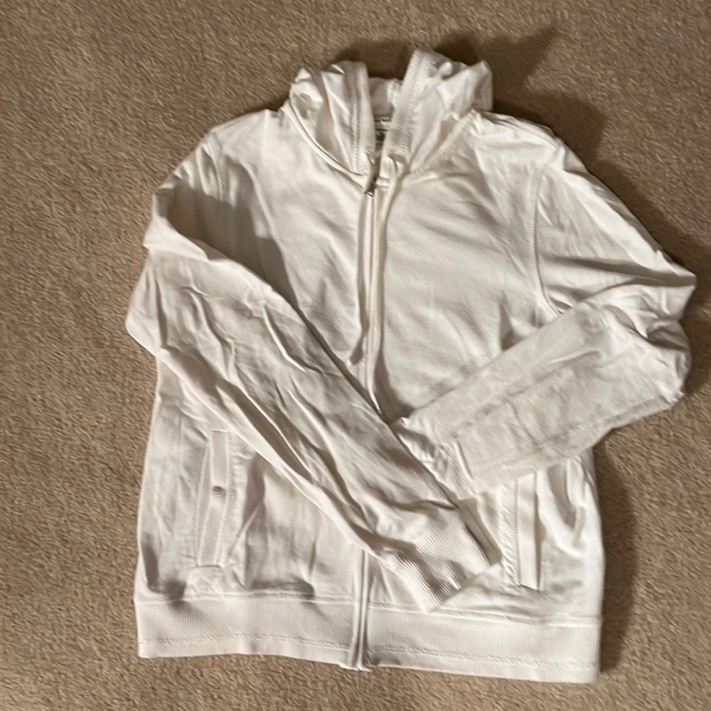 Banana Republic white hoodie